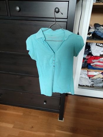 Haut femme bleu Jennyfer M