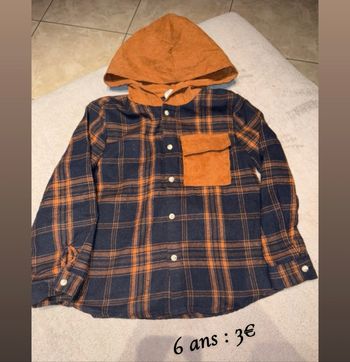 Chemise manches longues