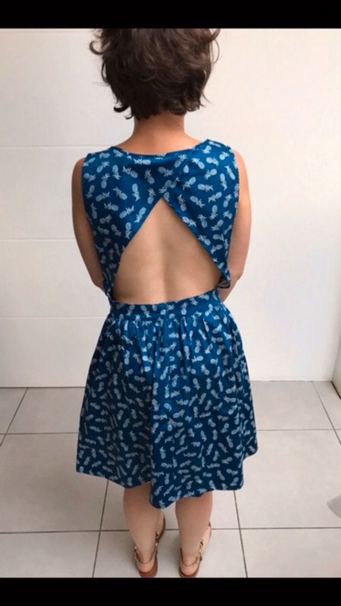 Robe patineuse ananas pineapple dos nu La Redoute Beebs by Kiabi