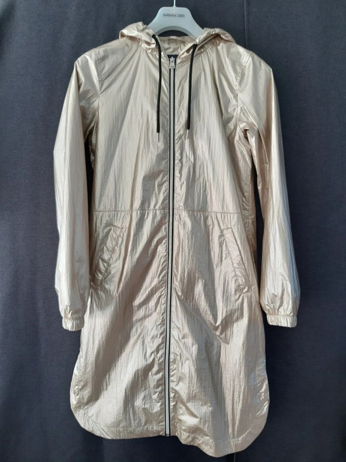 Imperméable doré NEUF taille XS
