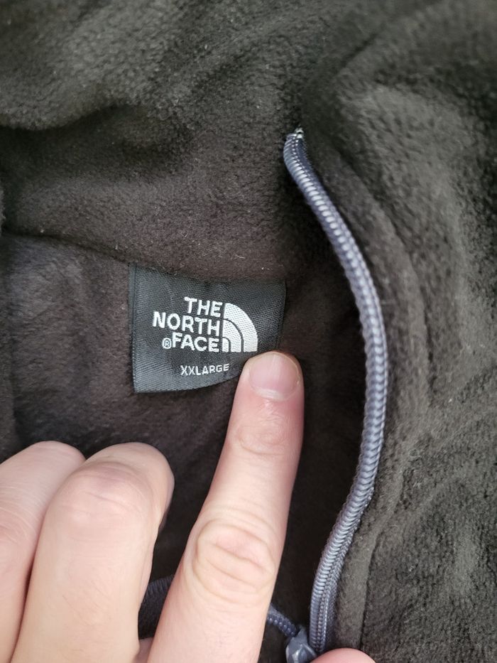 🖤 Veste Polaire The North Face – Summit Series POLARTEC – Taille XXL – Gris Anthracite/Noir - photo numéro 4