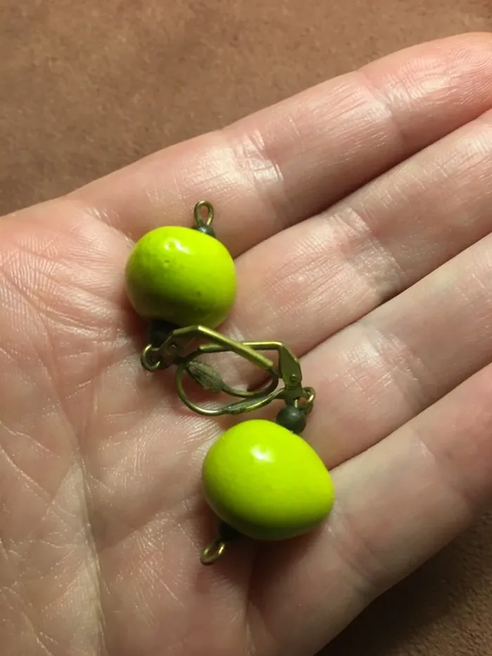 Boucles d’oreilles vintage - photo numéro 4