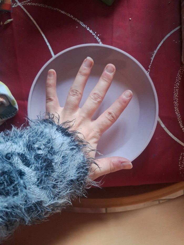 Assiette plate enfant bébé bambou - photo numéro 3