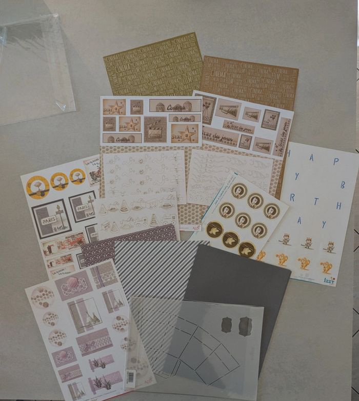 Lot scrapbooking Azza