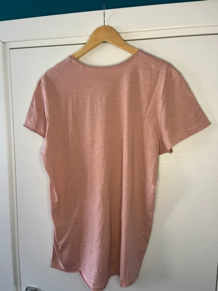 🔹 T-shirt Rose Pâle – Jack & Jones 🔹 - photo numéro 2
