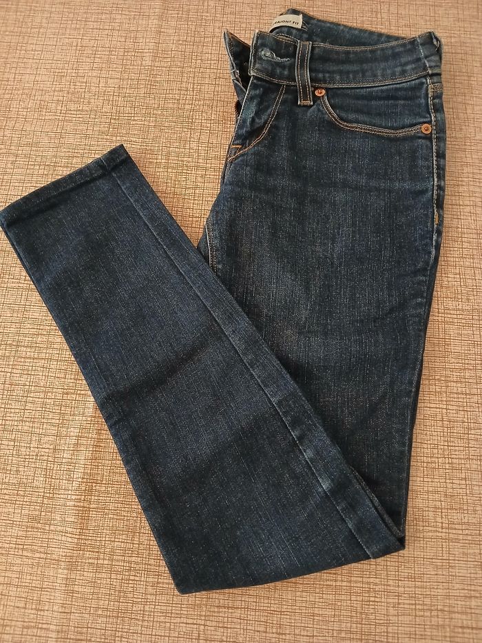 Levi's jean 470 straight fit taille basse 34