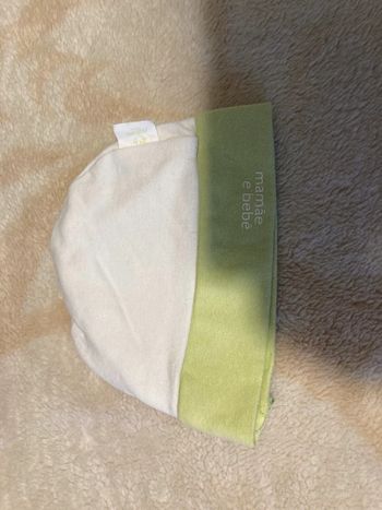 Bonnet vert natura brasil mamae e bébé