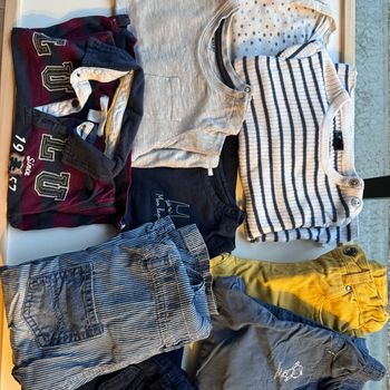 Mini lot vêtements 18 mois mi-saison Mon lapin