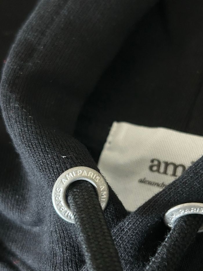 Sweat-shirt pull à capuche AMI Paris - Taille M - photo numéro 7