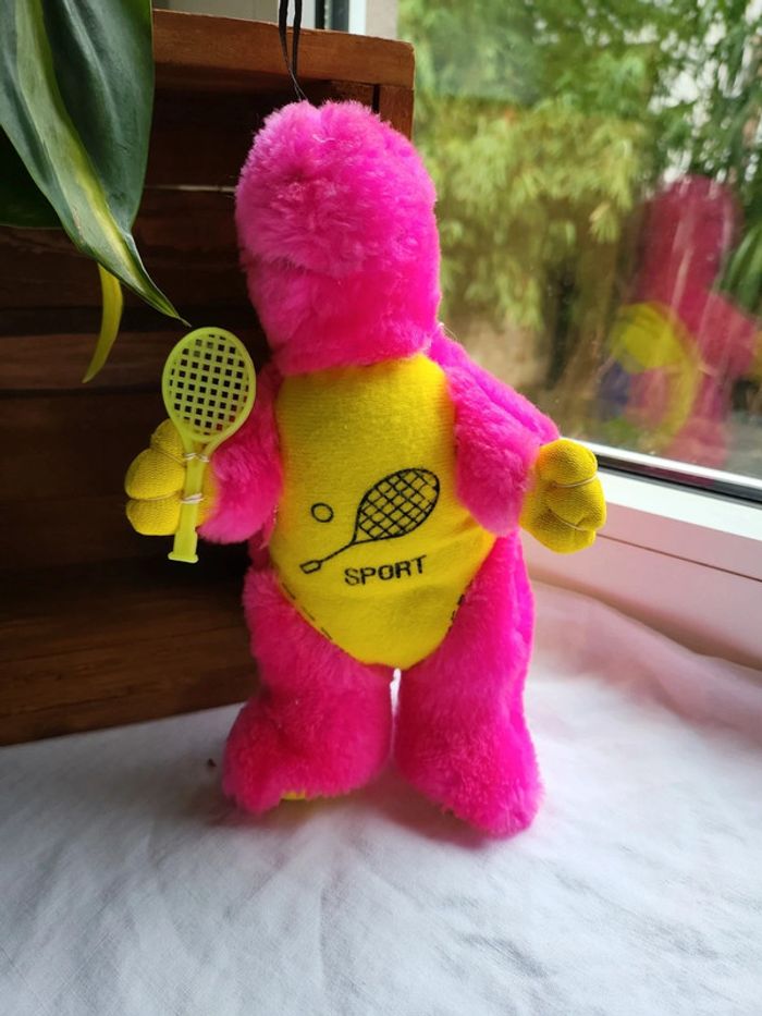 Mascotte tortue tennis sport