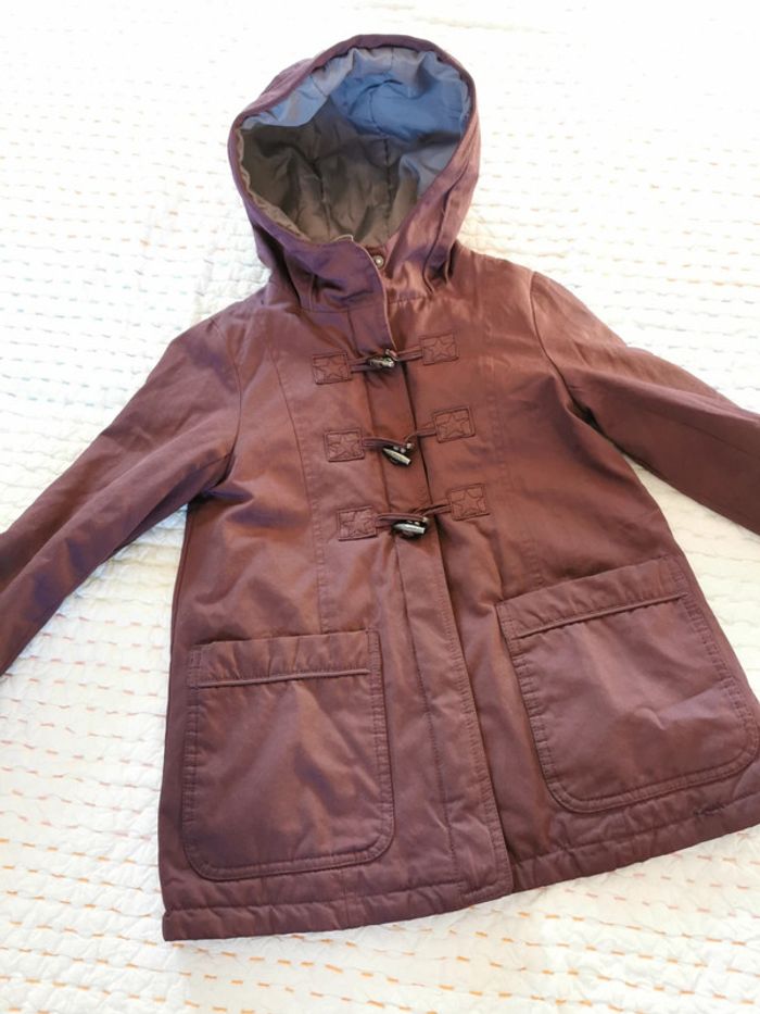 Veste imperméable prune