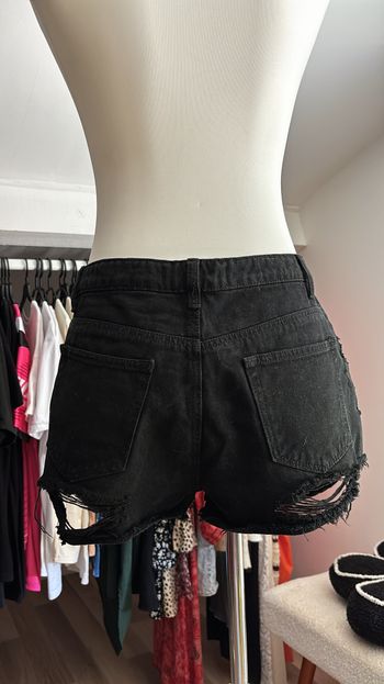 Short en jean noir court Tally Weijl T40