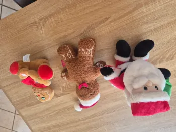 Lot peluche noel