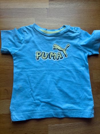 T-shirt MC puma 6 mois garçon