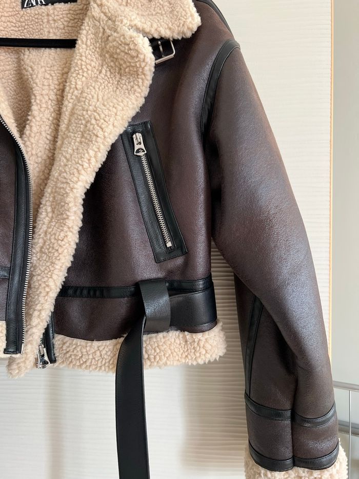 Manteau aviateur Zara - photo numéro 3