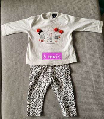 Ensemble bébé fille 6 mois kiabi et h&m