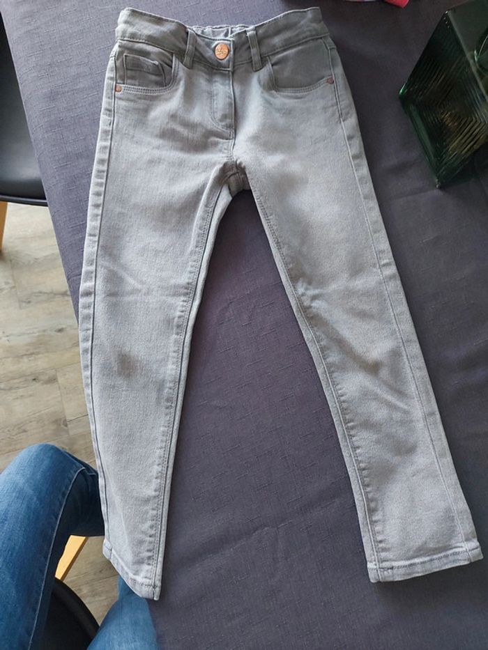 Jeans gris clair Orchestra 6 ans