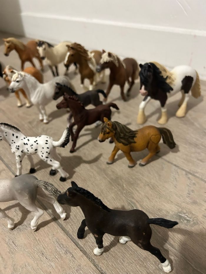 Lot chevaux et poulains Schleich - photo numéro 9