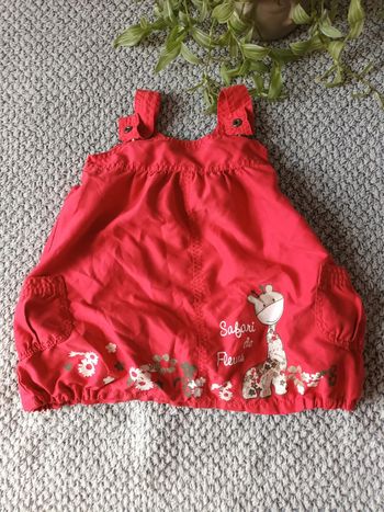 Robe rouge 18mois