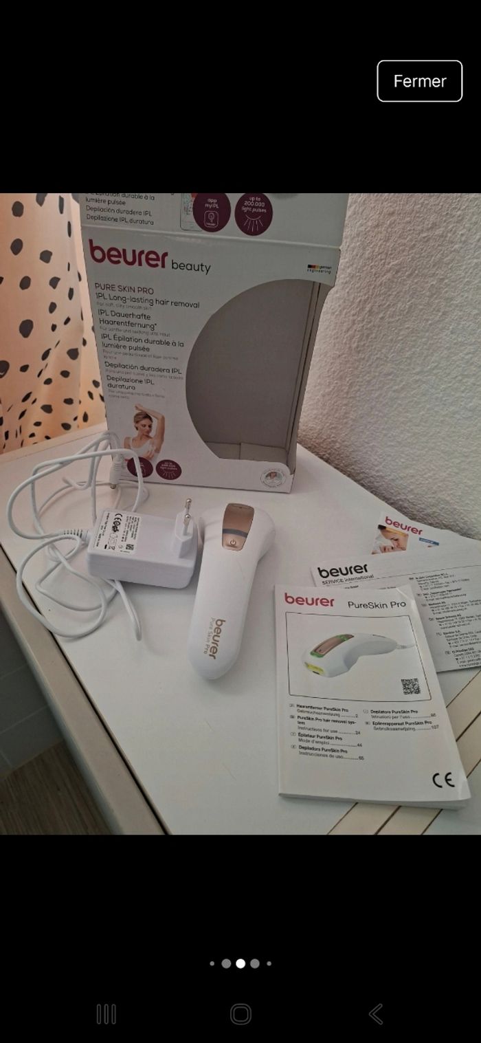 Epillateur a lumière pulsée - photo numéro 3