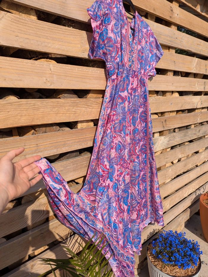 Robe 100% soie artificielle - Taille unique - Neuf avec étiquette