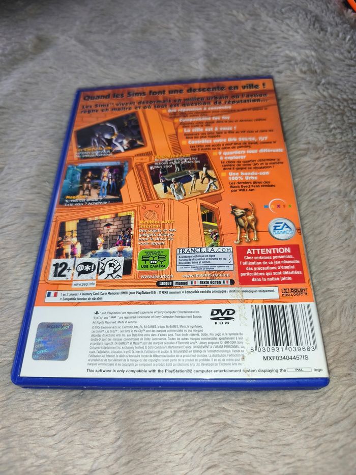 Jeu ps2 les Urbz les sims in the city - photo numéro 2
