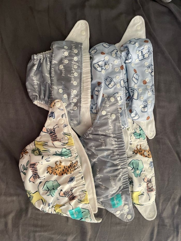 Lot de couches lavables neuves - photo numéro 2