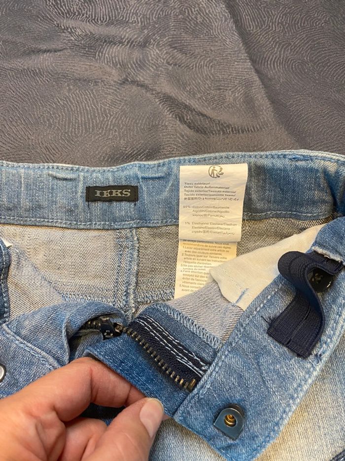 Jupe jean neuve ikks 6ans - photo numéro 4