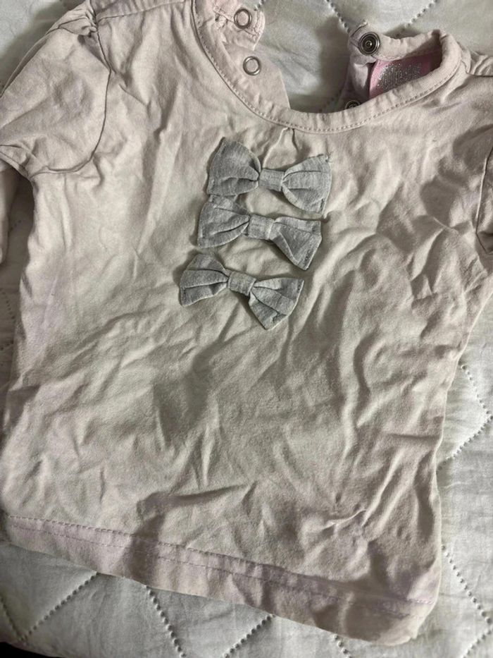 T shirt taille 9-12mois marque miss cute - photo numéro 2