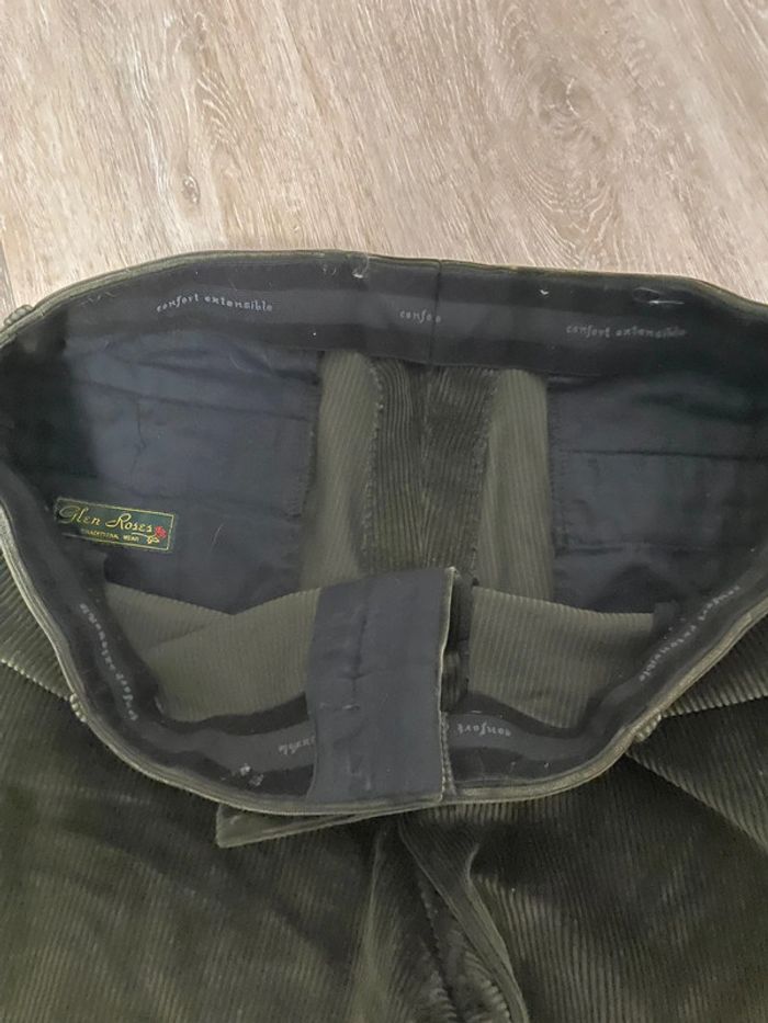 Pantalon velours Glen Roses - photo numéro 3