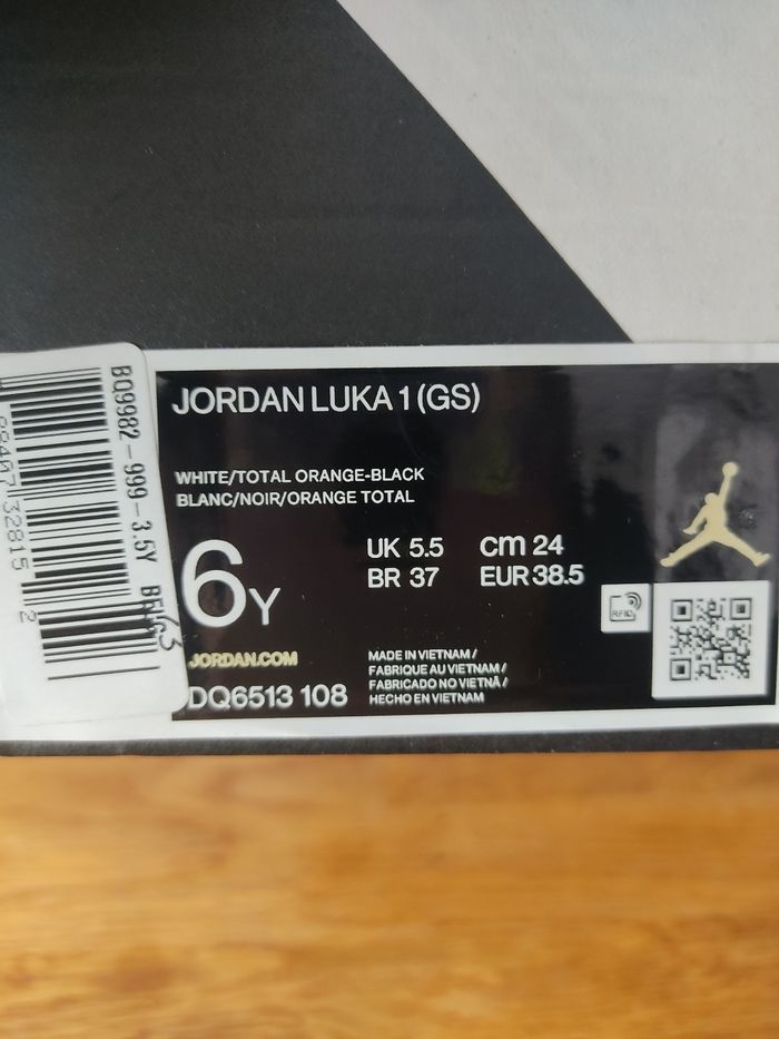 Baskets Jordan Luka 1 T 38.5 - photo numéro 8