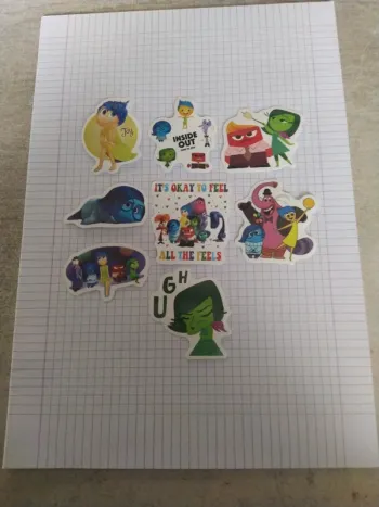 Lot stickers vice versa (lot G)