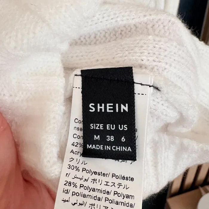 Pull blanc taille M neuf - photo numéro 5