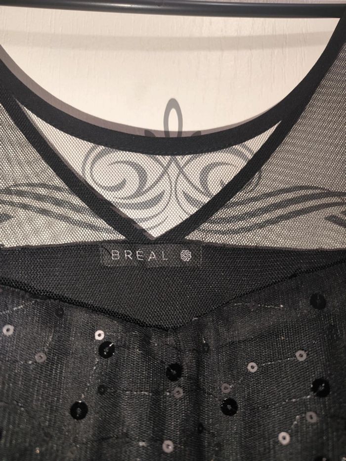 Robe Bréal noir sequins T40 - photo numéro 10