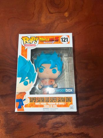 Pop dragon ball Z 121 super saiyan god super saiyan goku
