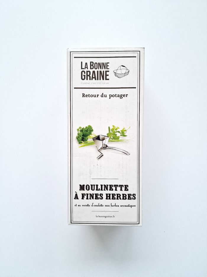 La Bonne Graine - Moulinette à fines herbes - Neuve !