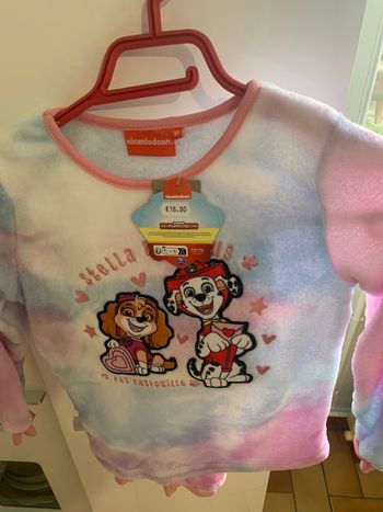 pyjama pat patrouille 2 pièce neufs