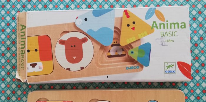 Djeco puzzle 3 niveaux anima badic - photo numéro 2