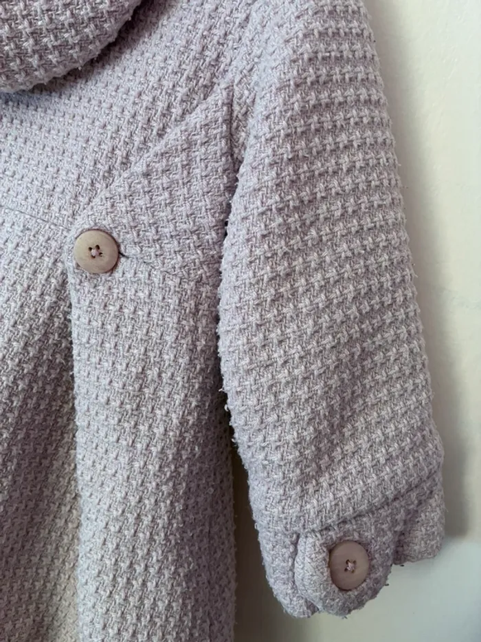Jolie manteau à capuche automne/hiver, 3 ans, Vertbaudet. - photo numéro 9