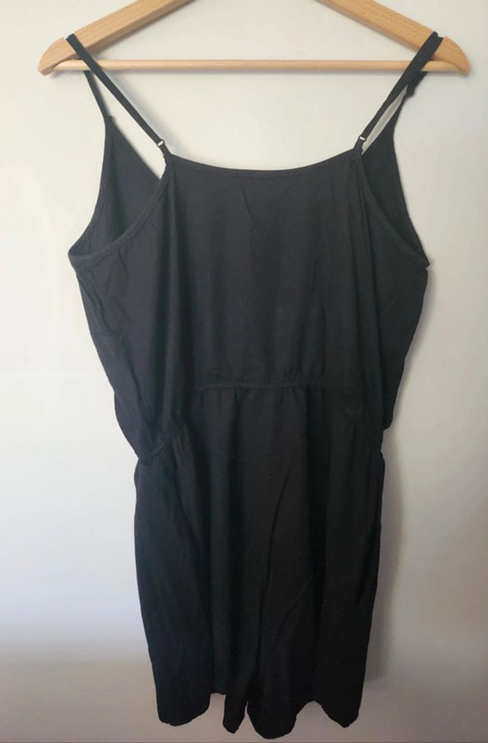 combi short a fines bretelles réglables à noire taille 40 H&M excellent état - photo numéro 2
