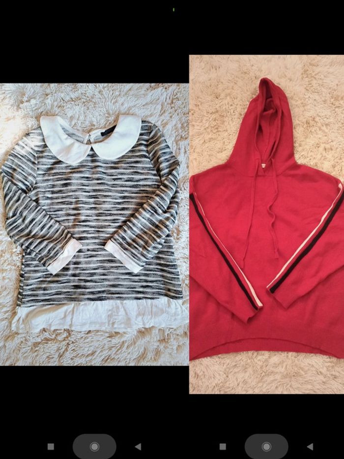 Lot de 7 pulls femme – Taille M – Marques variées – Très bon état - photo numéro 2