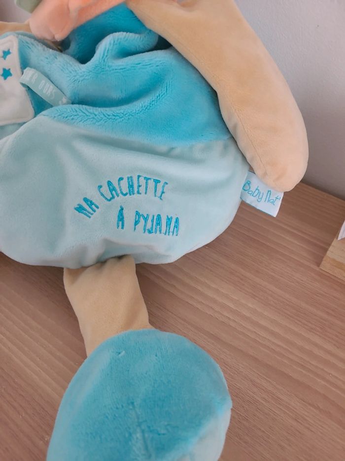 Peluche range pyjama baby mat' - photo numéro 2