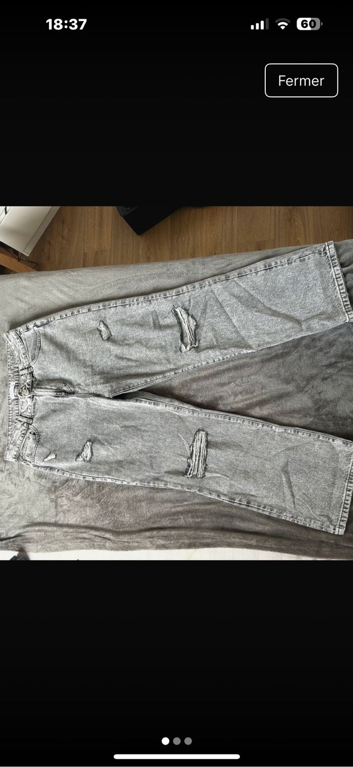 Jean troué primark
