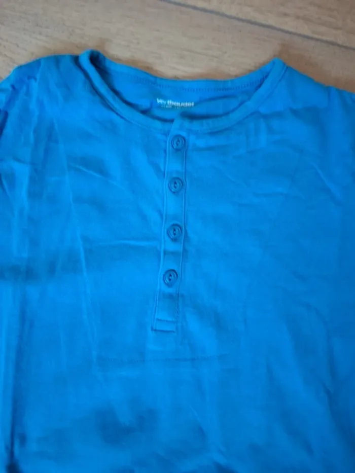 Ts bleu vert baudet 100% happy - photo numéro 2