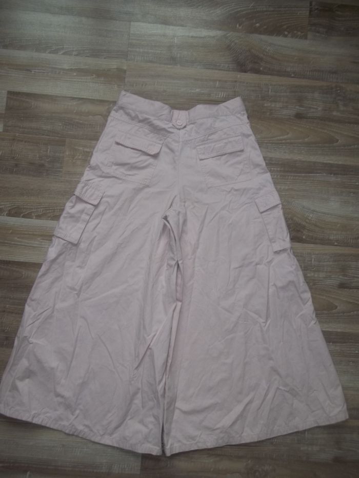 Jupe-culotte cargo longue rose pastel Okaïdi 12 ans - photo numéro 6