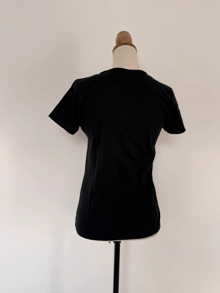 T-shirt haut top maillot camisa blusa Blouse chemise camicia overhemd folder mama mia strass - photo numéro 2