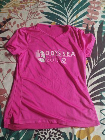 Tee shirt de sport femme odyssea 2017 taille M