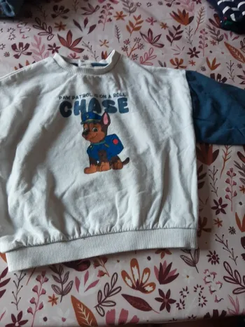 Pull pat patrouille 36 mois