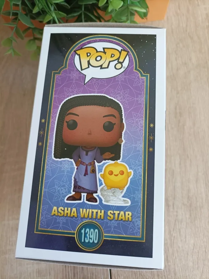 Figurine Asha With Star Funko Pop Disney Wish - photo numéro 2
