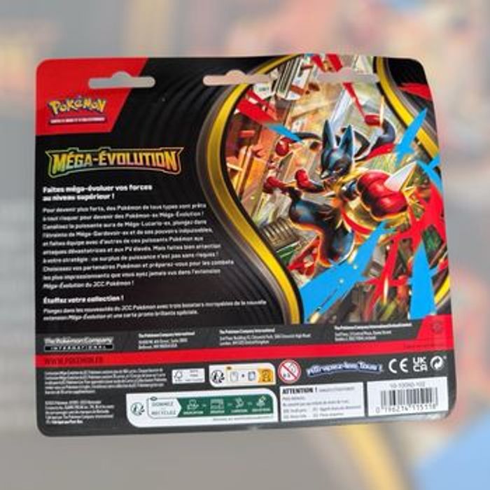 LOT COLLECTOR - Pokémon ME01 - Méga Évolution Tripack Akwakwak & Tripack Psykokwak - Neuf • Scellé • - photo numéro 5